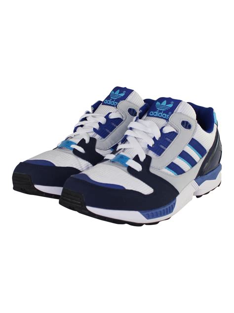 picks 621 adidas zx 8000 schuhe marine weiß blau unisex|Sneakers: Adidas Schuhe Herren ZX 8000 .